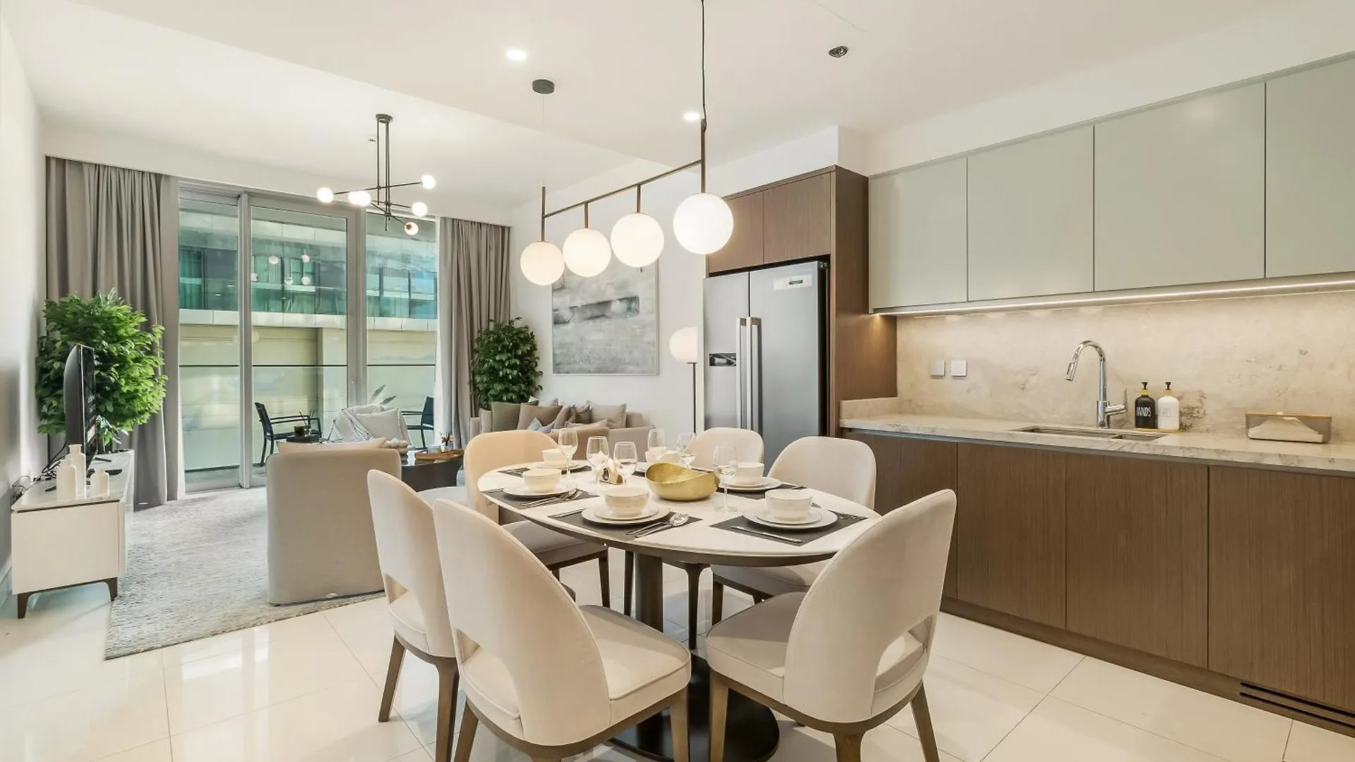 Apartment 2Br Coastal Luxury Retreat At Emaar Beachfront Dubai United Arab Emirates